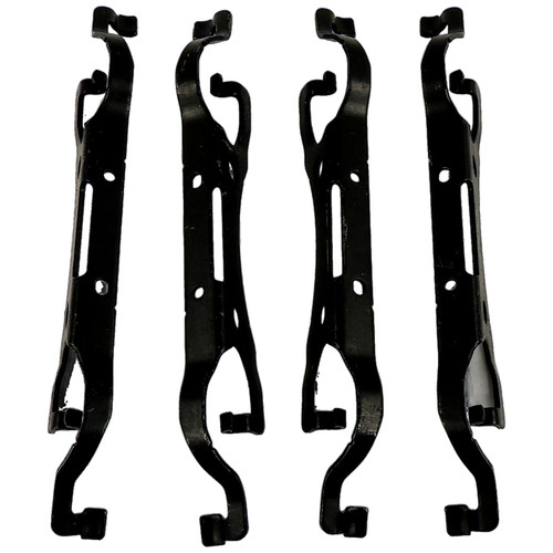 Crown Automotive 68052368AA Front Brake Pad Spring Kit for 2011-2022 Jeep WK Grand Cherokee w/o SRT Package, Includes 4 Springs