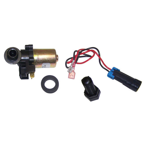Crown Automotive 55154613 Windshield Washer Pump for Jeep 1991-1996 XJ Cherokee 1995-1996 XJ Cherokee - Black, Zinc Metal, Plastic, Rubber