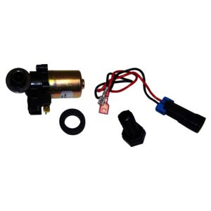 Crown Automotive 55154613 Windshield Washer Pump for Jeep 1991-1996 XJ Cherokee 1995-1996 XJ Cherokee - Black, Zinc Metal, Plastic, Rubber