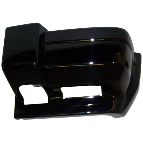 Crown Automotive 5DY01DX8AB Bumper End Cap Front Left - Fits 1997-2001 Jeep XJ Cherokee, Gloss Black Finish