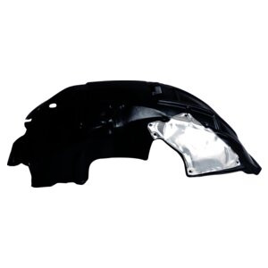 Crown Automotive 68270814AB Right Front Fender Liner for 2018+ Jeep JL Wrangler & JT Gladiator w/o Rubicon Package - Black Plastic