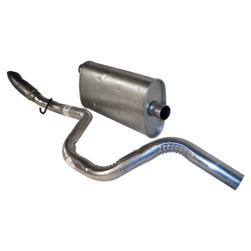 Crown Automotive 52101196 Muffler & Tailpipe 1996-1998 Jeep ZJ Grand Cherokee w/ 4.0L, 5.2L Engines - Steel