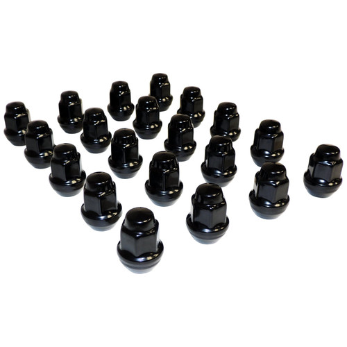Crown Automotive 4006956BLKK Wheel Lug Nut Front & Rear Left & Right - Fits 2007-2018 Jeep KA Nitro