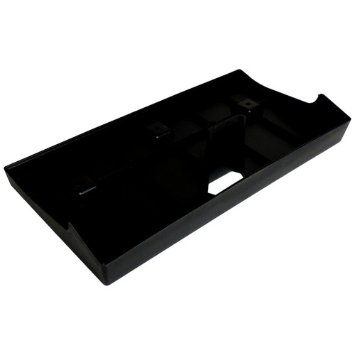 Crown Automotive 68256471AA Front License Plate Bracket for 2015+ Jeep BU Renegade w/o Trailhawk Package - Black Plastic