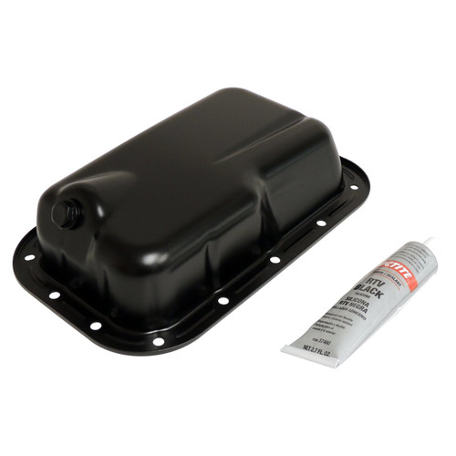 Crown Automotive 5184546K Engine Oil Pan Kit for 2012-2018 JK Wrangler w/ 3.6L or 3.0L Gas Engines, Includes Lower Oil Pan and RTV Sealant