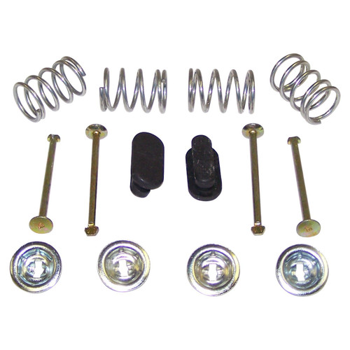 Crown Automotive 4049681 Rear Brake Shoe Hold Down Kit for 1990-2006 YJ, TJ Wrangler, 1990-2001 XJ Cherokee and MJ Comanche, All w/ 9"