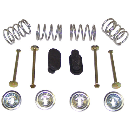 Crown Automotive 4049681 Brake Hold Down Spring Kit Rear Left & Right - Fits 1997-2006 Jeep MJ Comanche