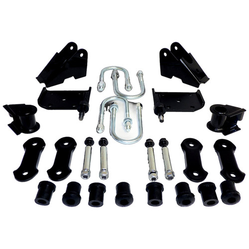 Crown Automotive 52040407K Leaf Spring Mount Kit Front Left & Right Upper & Lower - Fits 1987-1995 Jeep YJ Wrangler