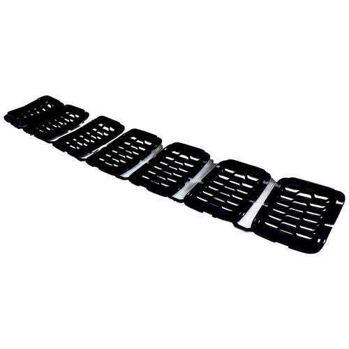 Crown Automotive 68317863AA Black Honeycomb Grille Insert Set for Various 2016-2022 Jeep WK Grand Cherokee, Includes 7 Grille Inserts