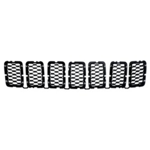 Crown Automotive 68317863AA Black Honeycomb Grille Insert Set for Various 2016-2022 Jeep WK Grand Cherokee, Includes 7 Grille Inserts