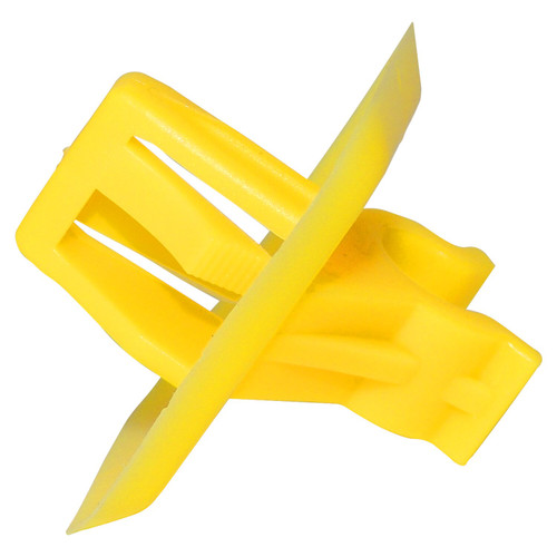 Crown Automotive 68294220AC Hood Prop Rod Clip for 2018+ Jeep JL Wrangler & JT Gladiator - Yellow Plastic, Sold Individually