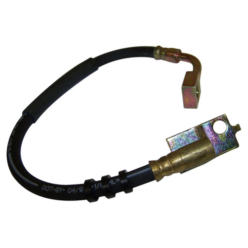 Crown Automotive 52007586 Front Right Brake Hose for 1984-1989 XJ Cherokee, 1990-1992 XJ Cherokee w/ 2 Wheel Drive, Sold Individually