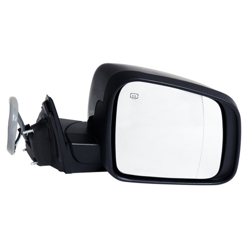 Crown Automotive 5SG24AXRAB Right Power, Heated, Power-Folding Mirror for 2014-2016 WK Grand Cherokee, Black Paintable Finish