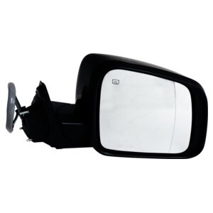 Crown Automotive 5SG24AXRAB Right Power, Heated, Power-Folding Mirror for 2014-2016 WK Grand Cherokee, Black Paintable Finish