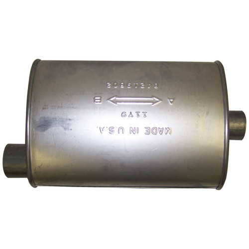 Crown Automotive 83502979 Exhaust Muffler - Fits 1987-1990 Jeep YJ Wrangler