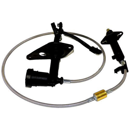 Crown Automotive 52109746AB Clutch Master and Slave Cylinder Assembly - Fits 2002-2004 Jeep KJ Liberty LHD