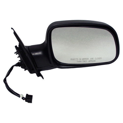 Crown Automotive 55155446AB Right Power, Manual Folding Mirror for 1999-2004 Jeep WJ Grand Cherokee, Black - Black Glass, Metal, Plastic