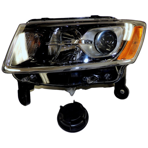 Crown Automotive 68110997AD Headlight Front Left - Fits 2014-2015 Jeep WK2 Grand Cherokee
