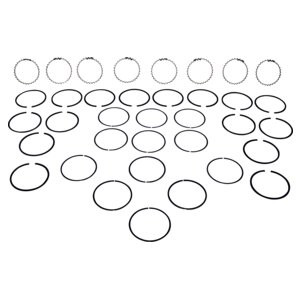 Crown Automotive J3208066 Standard Engine Piston Ring Set for 1970-1991 SJ, J-Series w/ 5.9L Engine, For 8 Pistons - Steel