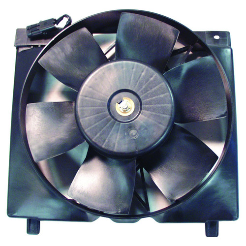 Crown Automotive 52005748 Cooling Fan Assembly for Jeep 1987-1996 XJ Cherokee, MJ Comanche w/ 4.0L Engine, 6 Blades, Includes Motor