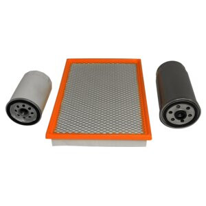 Crown Automotive MFK5 Master Filter Kit For 2005-2007 Jeep KJ Liberty w/ 2.8L Diesel Engine, Includes Air, Fuel, and Oil Filters