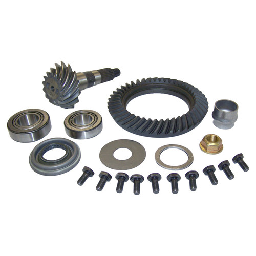Crown Automotive 4864853 Front Ring & Pinion Kit for Jeep 1997-10/1/2000 TJ Wrangler, 2000-10/1/2000 XJ Cherokee w/ Dana 30 Front Axle