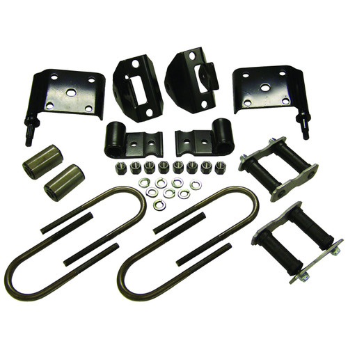Crown Automotive 5359007K Leaf Spring Mount Kit Rear Left & Right Upper & Lower - Fits 1976-1983 Jeep CJ-8