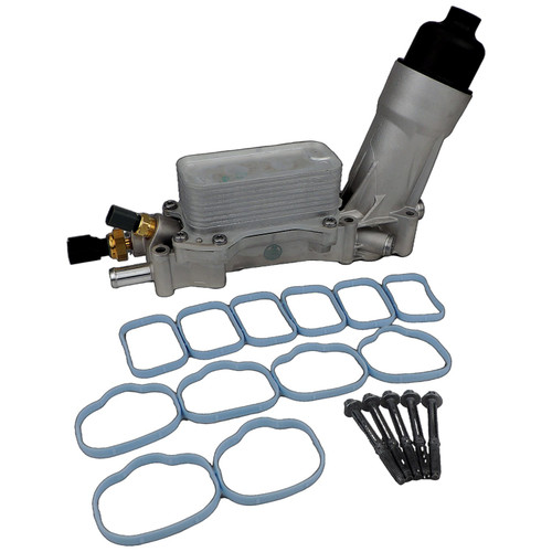 Crown Automotive 68105583AL Engine Oil Filter Housing and Cooler Assembly - Fits 2014-2016 Ram JK Wrangler