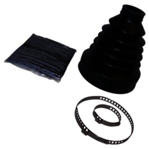 Crown Automotive 5072390AA Front Inner CV Shaft Boot Kit for 2002-2004 DR Dodge Ram 1500 w/ 104.5mm Axle Shaft, Includes Boot, Clamps, and