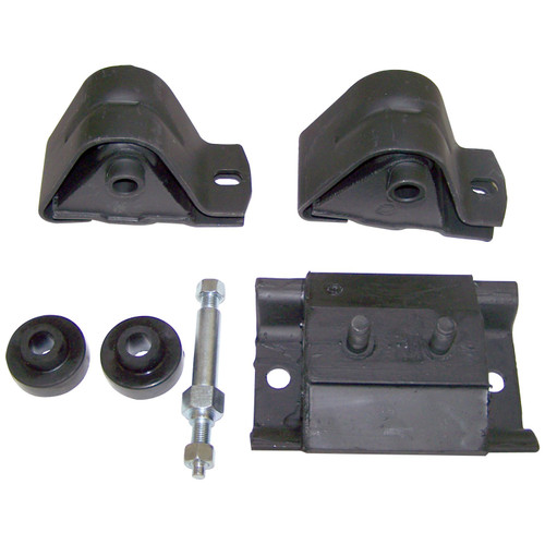 Crown Automotive 52000074K Engine Mount Kit Front & Rear Left & Right - Fits 1987-1990 Jeep YJ Wrangler