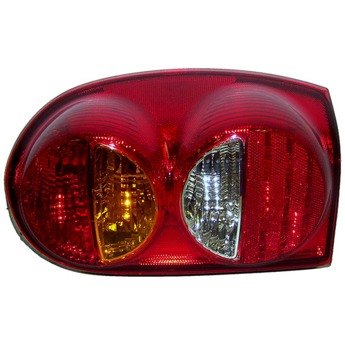 Crown Automotive 55155828AF Right Tail Lamp for 2002-2004 KJ Liberty - Amber, Red, White Plastic, Sold Individually