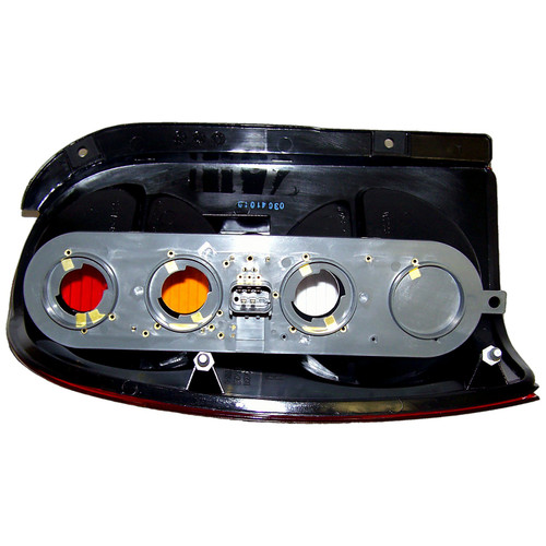 Crown Automotive 55155828AF Right Tail Lamp for 2002-2004 KJ Liberty - Amber, Red, White Plastic, Sold Individually