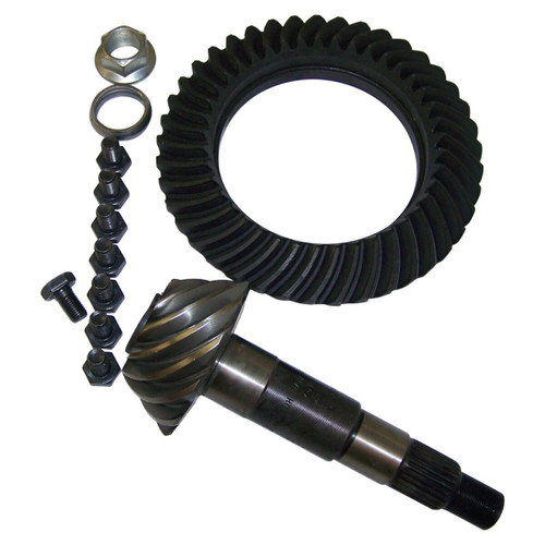 Crown Automotive 5086639AA Ring & Pinion Kit for 2000-2006 Jeep TJ Wrangler w/ Dana 35 Rear Axle w/ 7/16" Ring Gear Bolts, 3.73 Ratio