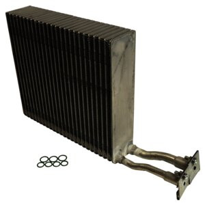 Crown Automotive 5073178AA Evaporator Core for 2002-2006 Jeep TJ Wrangler w/ Left Hand Drive - Aluminum, Sold Individually