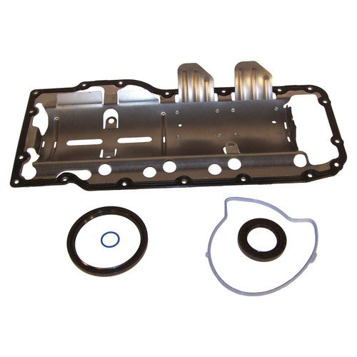 Crown Automotive 5135796AA Lower Gasket Set for 1999-2003 Jeep WJ, WG Grand Cherokee w/ 4.7L Engine, Includes Oil Pan Gasket, Timing Cover