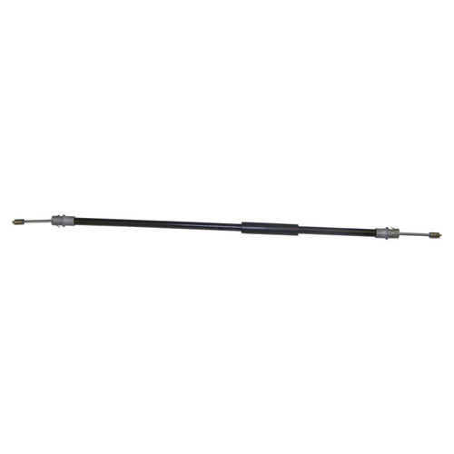 Crown Automotive 52008232 Front Parking Brake Cable for 1993-1998 Jeep ZJ, ZG Grand Cherokee - Black, Unpainted Plastic, Rubber, Steel