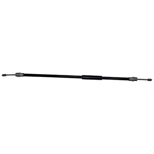 Crown Automotive 52008232 Front Parking Brake Cable for 1993-1998 Jeep ZJ, ZG Grand Cherokee - Black, Unpainted Plastic, Rubber, Steel