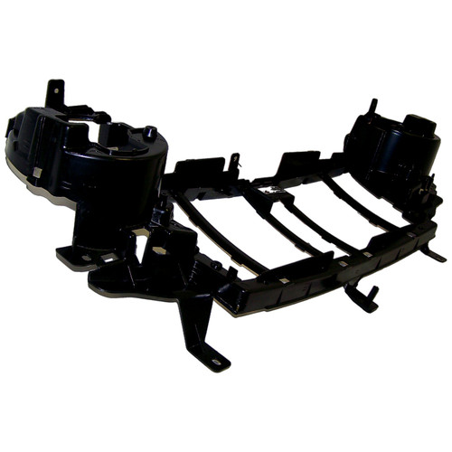 Crown Automotive 55155800AC Header Panel 2002-2004 Jeep KJ Liberty, Black Plastic - Black Plastic, Sold Individually