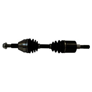Crown Automotive 5189279AA Left Front Axle Shaft Assembly for 2008-2012 Jeep KK Liberty - Black, Silver Rubber, Steel, Sold Individually