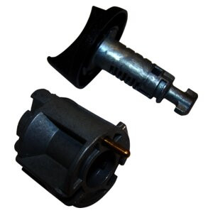 Crown Automotive 4897986AA Ignition Lock Cylinder for 1997-1998 Jeep ZJ Grand Cherokee - Black Metal, Plastic, Sold Individually