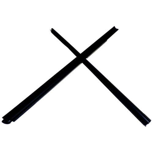 Crown Automotive 55135898K Door Window Belt Weatherstrip Kit Front Right Inner & Outer - Fits 1999-2004 Jeep WJ Grand Cherokee