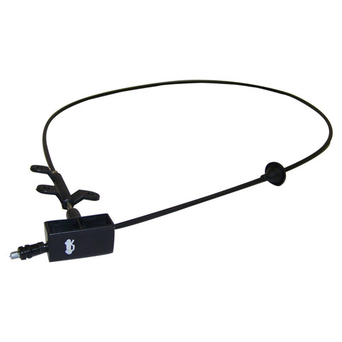 Crown Automotive 55076109 Hood Release Cable for 93-98 ZJ Grand Cherokee & 97-98 ZG Grand Cherokee - Black Metal, Plastic