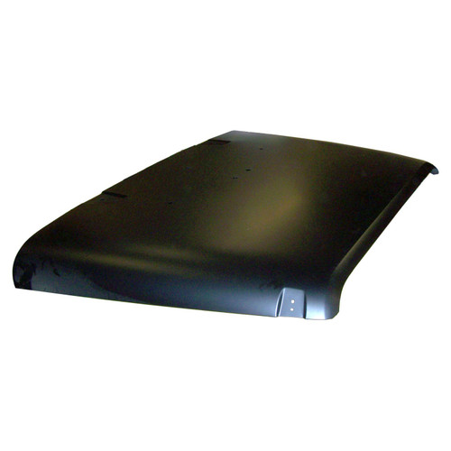 Crown Automotive 68002350AB Primed Standard Hood for Jeep 2007-2018 JK Wrangler - Black Steel, Sold Individually