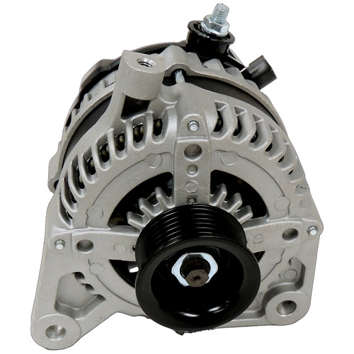Crown Automotive 4801304AC 160 AMP Alternator for 2007-2011 Jeep JK Wrangler w/ 3.8L - Black, Silver Aluminum, Copper, Steel