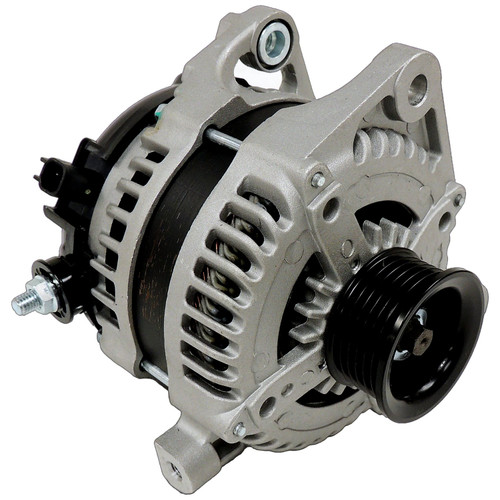 Crown Automotive 4801304AC 160 AMP Alternator for 2007-2011 Jeep JK Wrangler w/ 3.8L - Black, Silver Aluminum, Copper, Steel