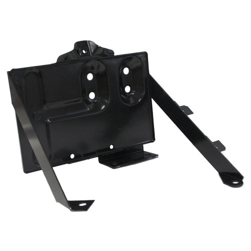 Crown Automotive J5764665 Black Battery Tray for 1976-1986 Jeep CJ-5, CJ-7, CJ-8 - Black Metal, Sold Individually