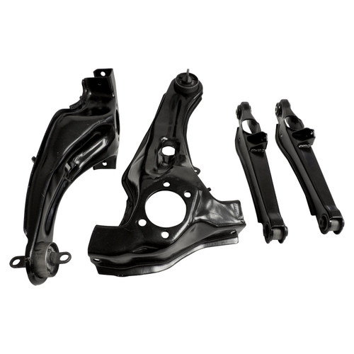 Crown Automotive CAK7 Rear Trailing Link Kit for Select 2007-2009 Jeep Compass, Patriot w/o Off-Road Package - Black Rubber, Steel