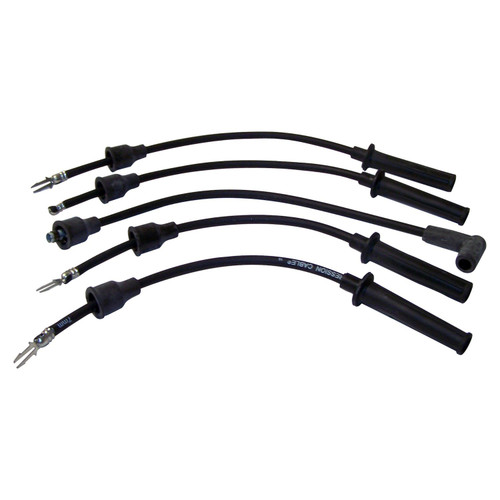 Crown Automotive 4637155 Ignition Wire Set for 1991-1995 Dodge AN Dakota w/ 2.5L Engine - Black Metal, Rubber