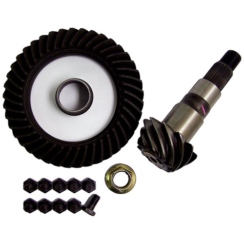 Crown Automotive 5066051AA Ring & Pinion Kit for 2002-2007 KJ Liberty w/ Dana 30 Front Axle, 3.73 Ratio, Includes Ring & Pinion, Ring Gear
