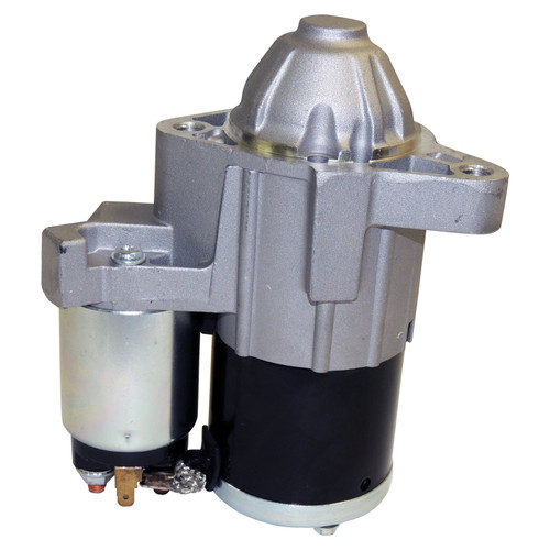 Crown Automotive 56044734AA Starter for Jeep 2005-2010 WK Grand Cherokee or 2006-2010 XK Commander w/ 3.7L Engine - Black, Silver Metal
